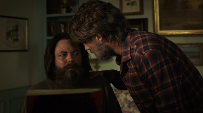 Nick Offerman és Murray Bartlett a The Last of Us harmadik epizódjában. Fotó - HBO Max