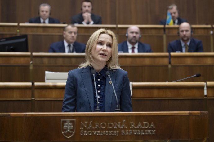 Podpredsedníčka ukrajinského parlamentu Olena Kondraťuk. Foto - TASR
