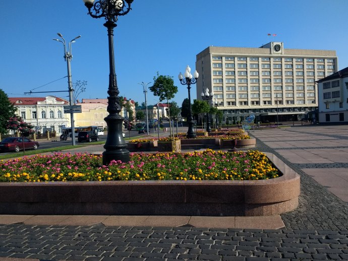V bieloruskom meste Hrodna. Foto – Samotny Wędrowiec/Wikipédia (CC BY-SA 4.0)