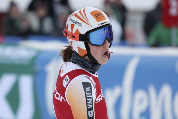 Petra Vlhová. Foto - TASR/AP