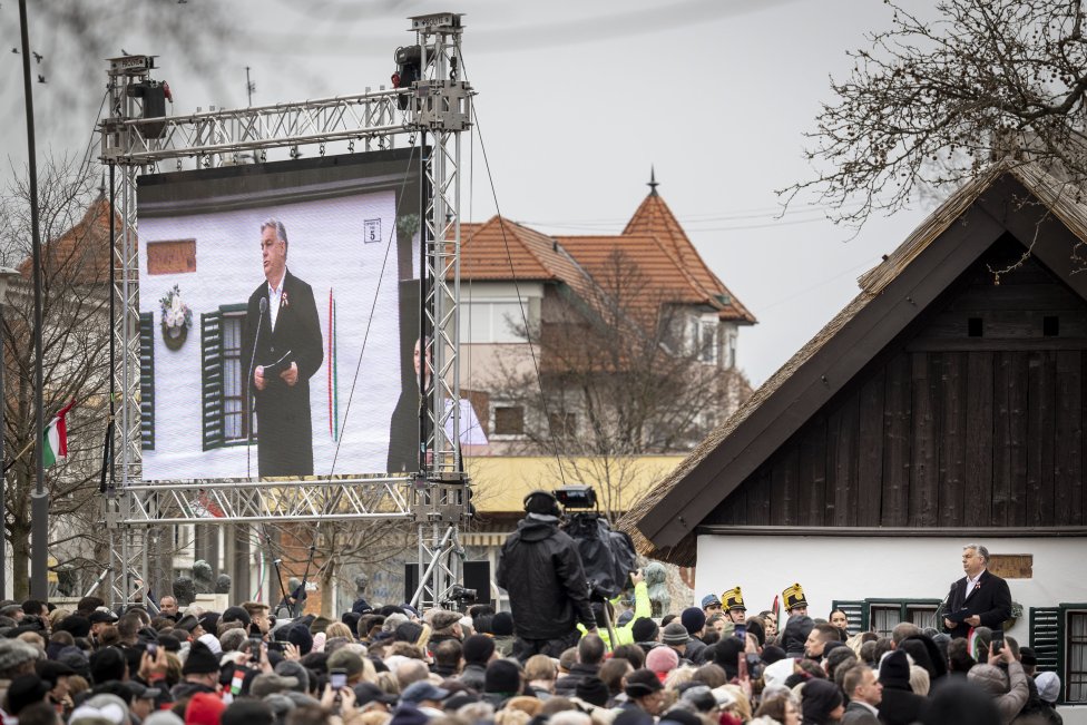 Orbán Viktor Kiskőrösön. Fotó - Tomáš Benedikovič