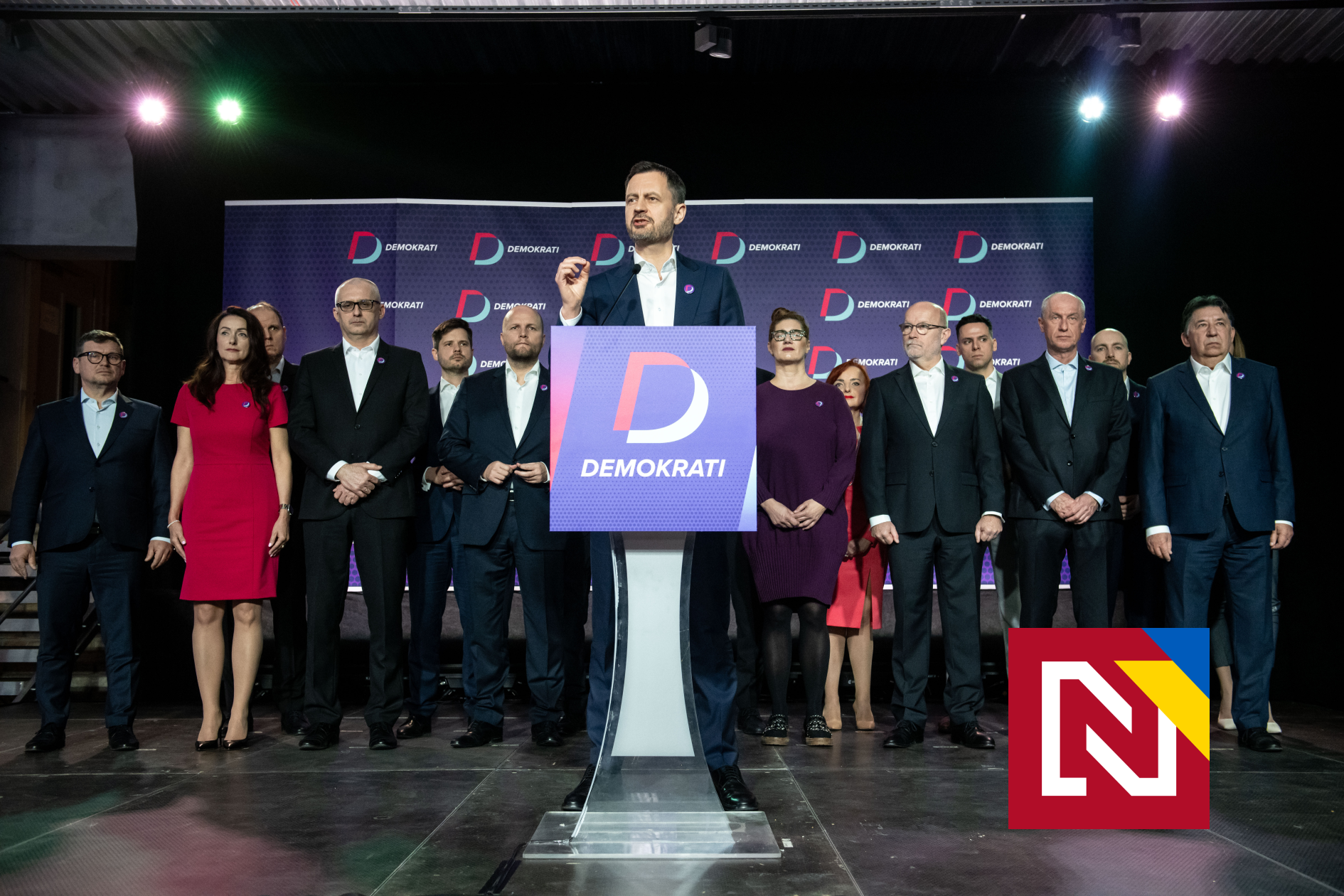 Premiér Heger s Miroslavom Kollárom predstavili stranu Demokrati. Matovič tvrdí, že všetko vymyslel on