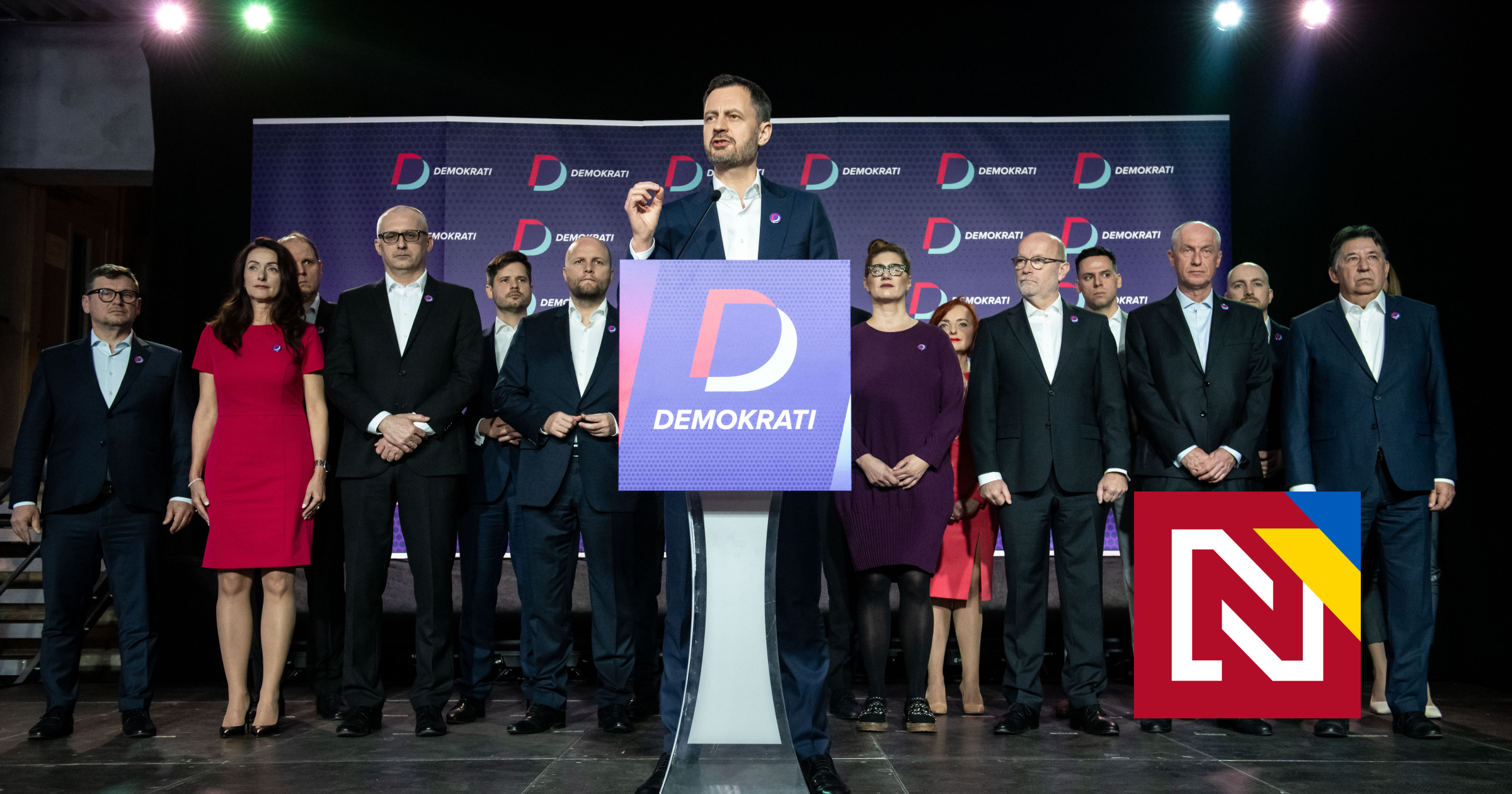 Premiér Heger s Miroslavom Kollárom predstavili stranu Demokrati. Matovič tvrdí, že všetko vymyslel on (+ video)