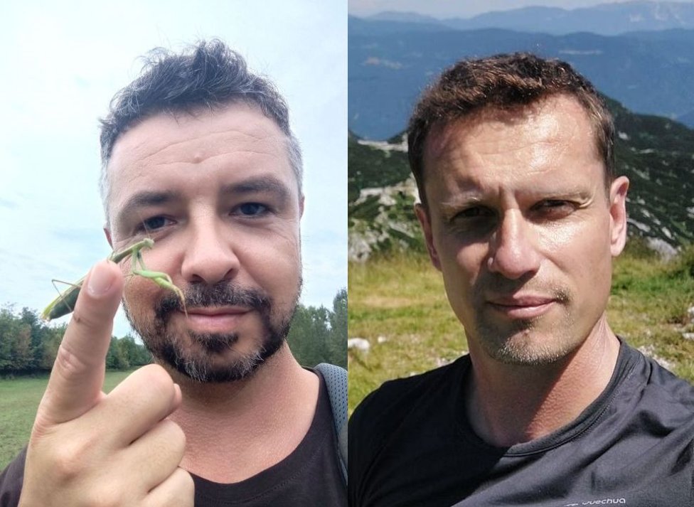 Fodor Péter és Tóth László, a DunaVit tájvédelmi társulás alapító tagjai. Fotó -DunaVit