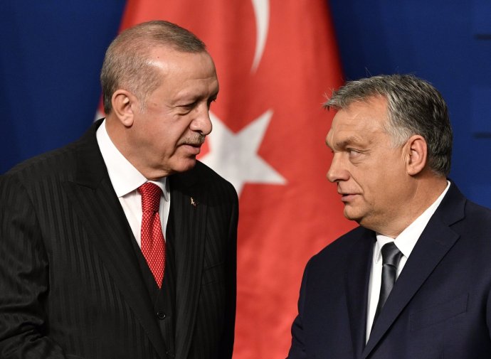 Recep Tayyip Erdogan és Orbán Viktor. Fotó - MTI / Szigetváry Zsolt