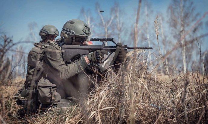 Rakúski vojaci počas cvičenia. Foto - Flickr/Bundesheer