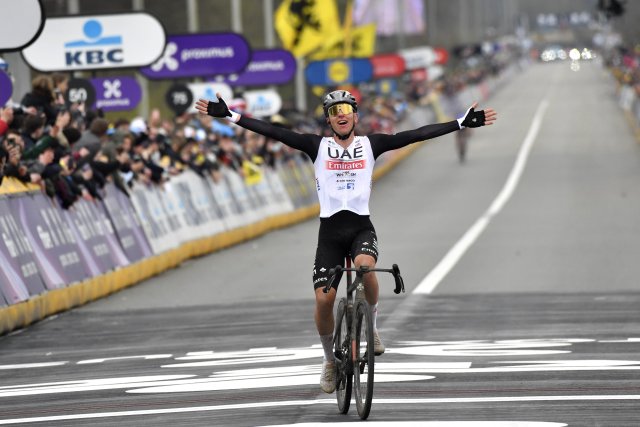 Tadej Pogačar. Foto - TASR/AP