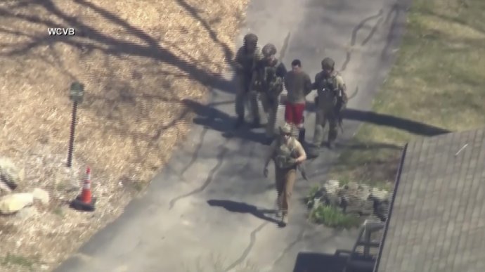 Vojaka Jacka Teixeiru zatkla americká FBI vo štvrtok. Foto - TASR/AP