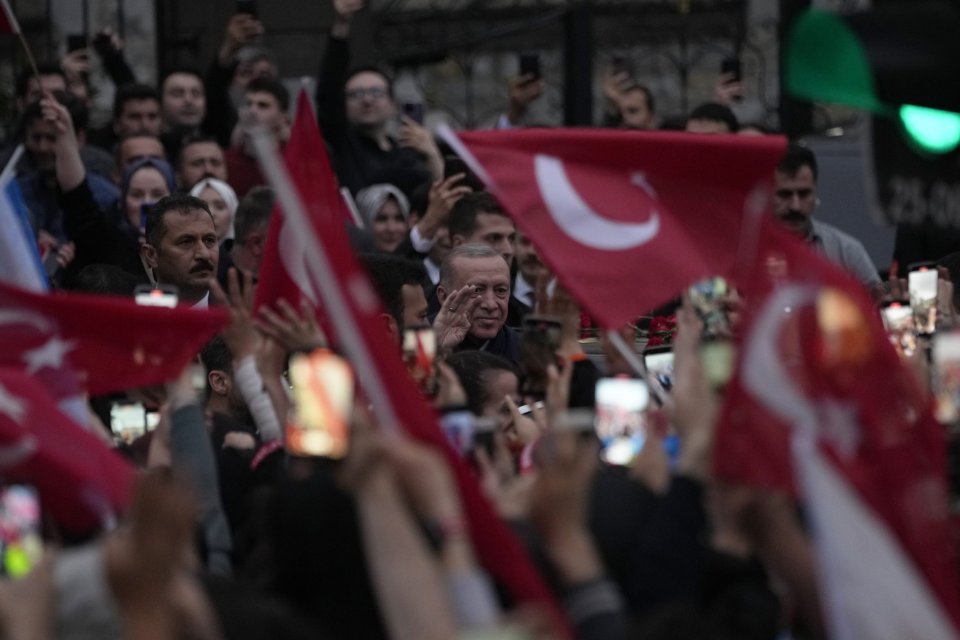Erdogan Isztambulban. Fotó - TASR/AP