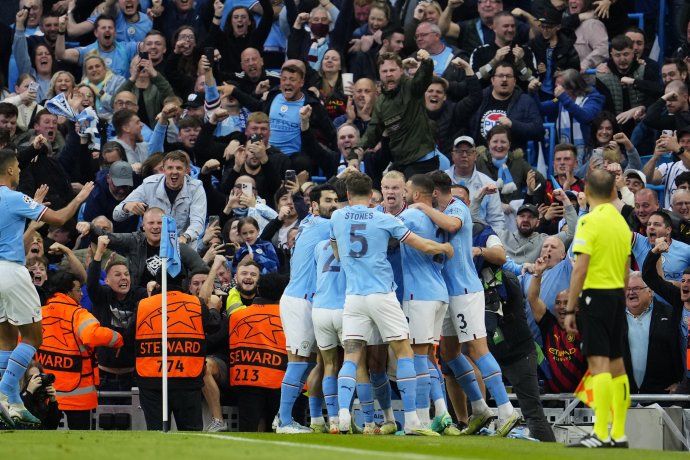 Manchester City dokázal, že je najlepším futbalovým tímom na svete. Foto - TASR/AP