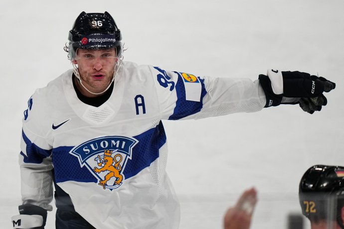 Mikko Rantanen bol najväčšou hviezdou NHL na MS v Tampere a Rige. Foto - TASR/AP