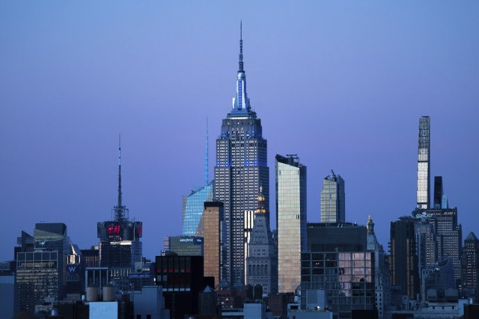Ikonická budova New Yorku Empire State Building. Foto - TASR/AP