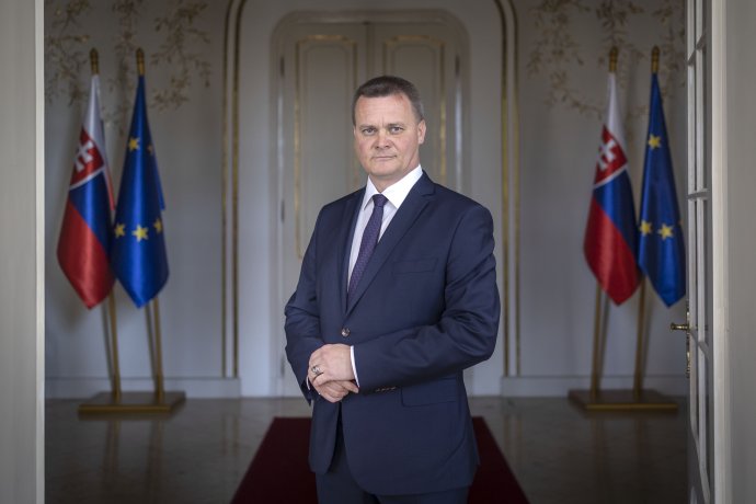 Riaditeľ protokolu kancelárie prezidentky Roman Roth. Foto N - Tomáš Benedikovič