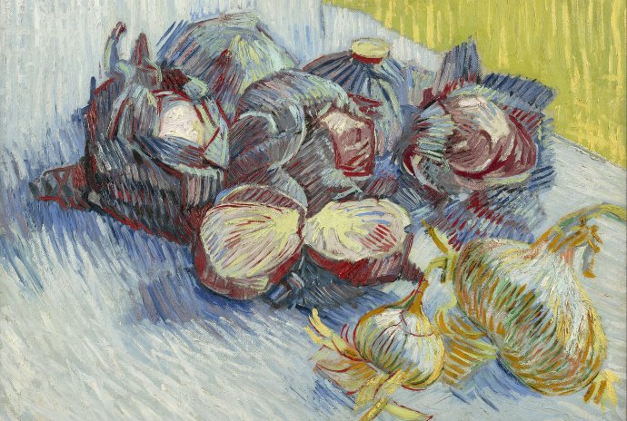 Akú zeleninu to Vincent Van Gogh na svojom zátiší namaľoval? (1887)