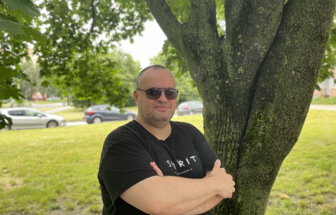 Gabriel Schwardy stojí za webom depechemode.sk od jeho začiatku. Foto - archív G. S.