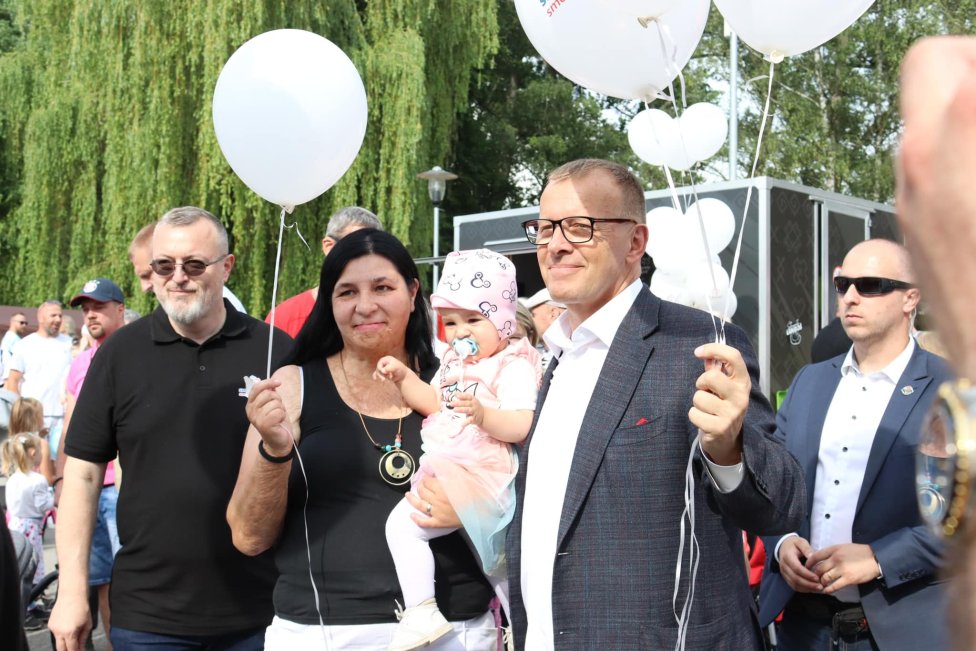 Boris Kollár počas akcie Sme rodina na Dni otcov v Prešove. Foto - Facebook/Sme rodina