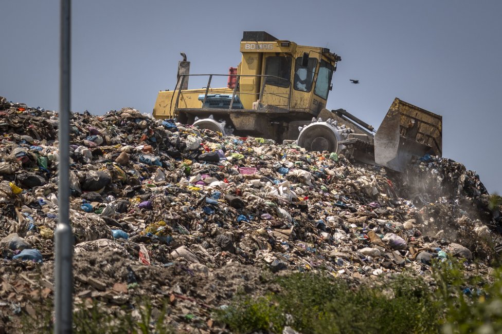 Skládkovanie je najmenej vhodným spôsobom likvidácie odpadov. Foto N - Tomáš Benedikovič