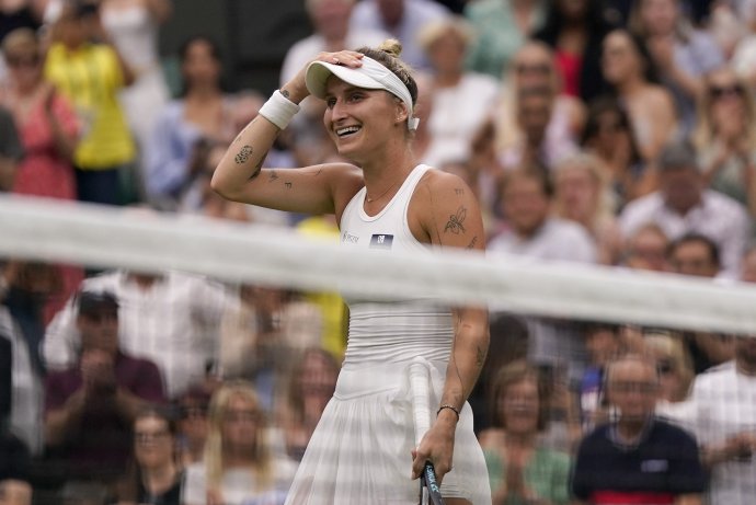 Markéta Vondroušová. Foto - TASR/AP