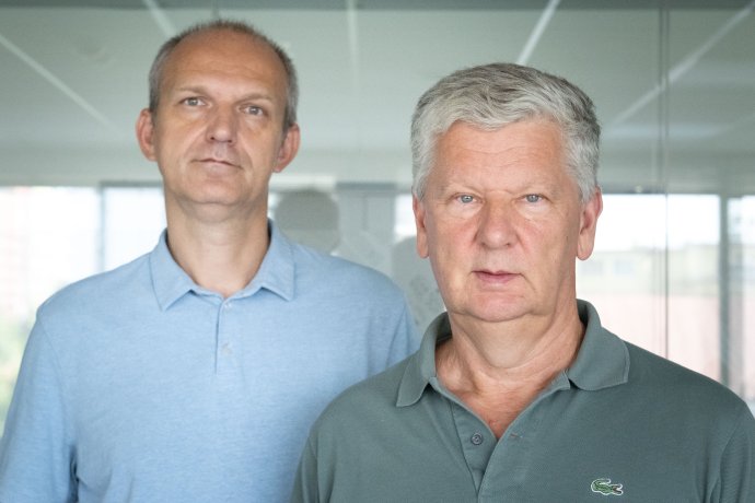 Roman Pataj a Oliver Brunovský. Foto N - Vladimír Šimíček