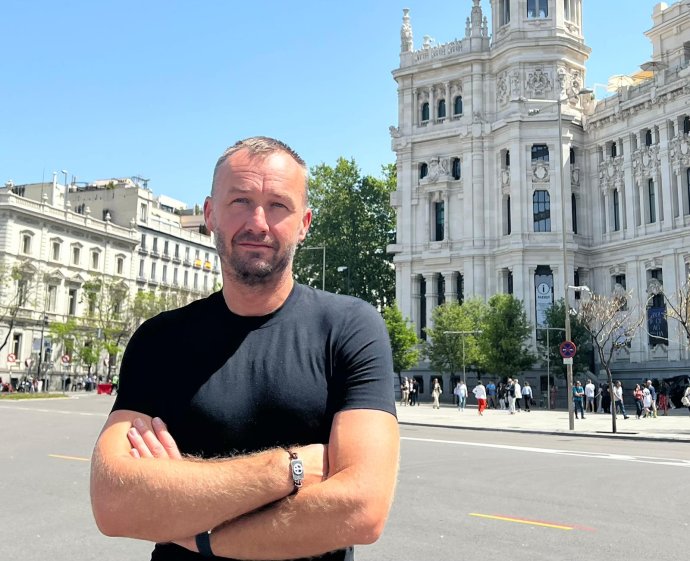 Český fyzioterapeut Michal Novotný. Foto - archív M. N.