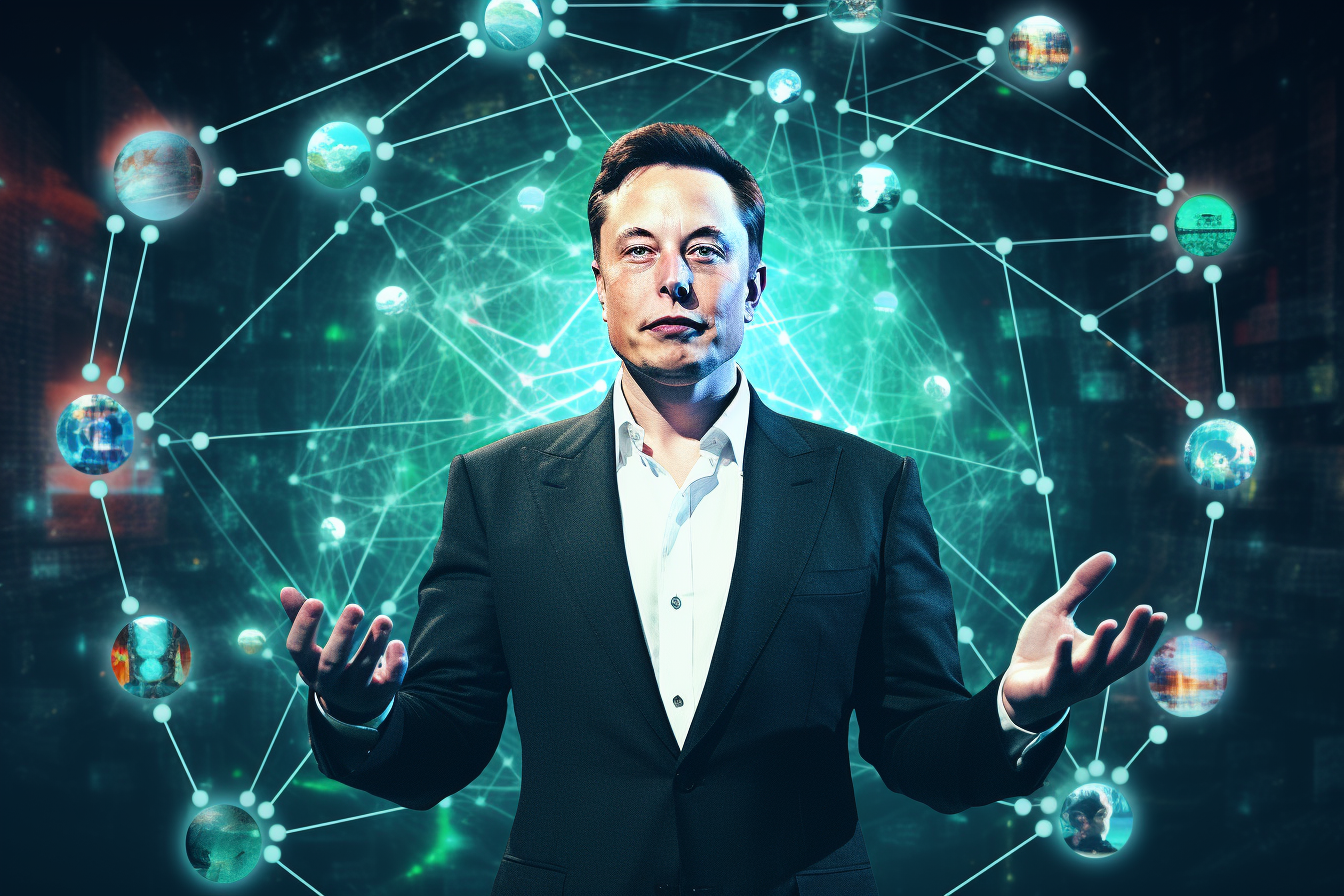Elon Musk. Ilustrácia - Midjourney