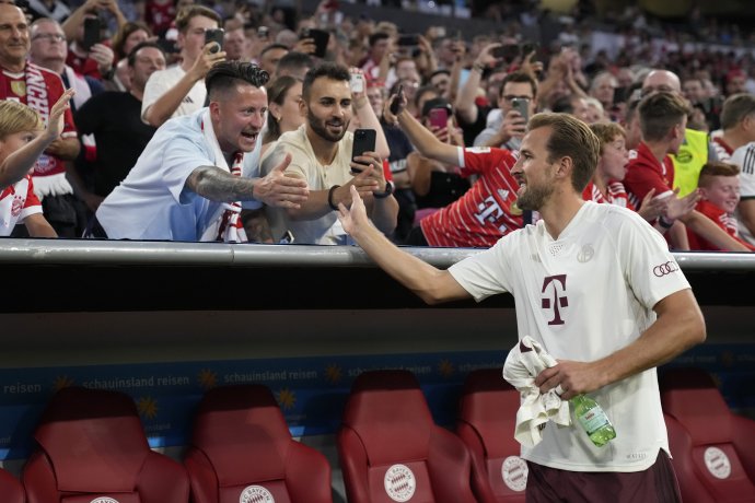 Harry Kane už stihol aj nastúpiť za svoj nový klub. Foto - TASR/AP