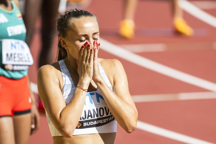 Gabriela Gajanová pred rozbehom. Foto - TASR/Jaroslav Novák