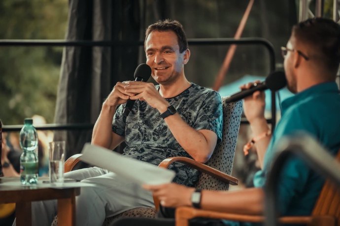 Ódor Lajos az Atmosféra fesztiválon. Fotó - FB/Miniszterelnöki Hivatal