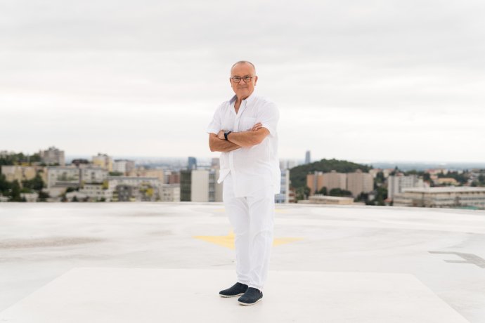 Robert Hatala. Fotó Denník N - Tomáš Pobuda