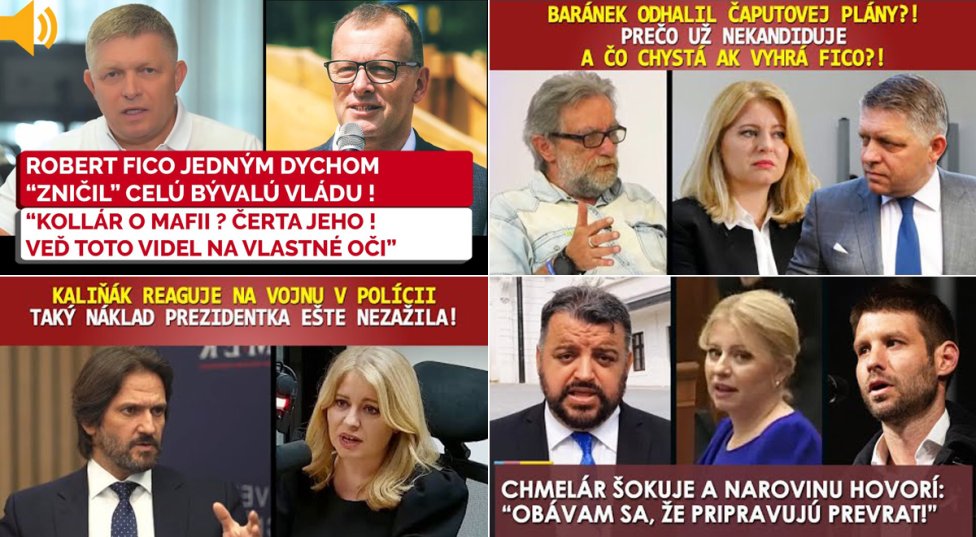 Ukážka obsahu z anonymných kanálov na YouTube