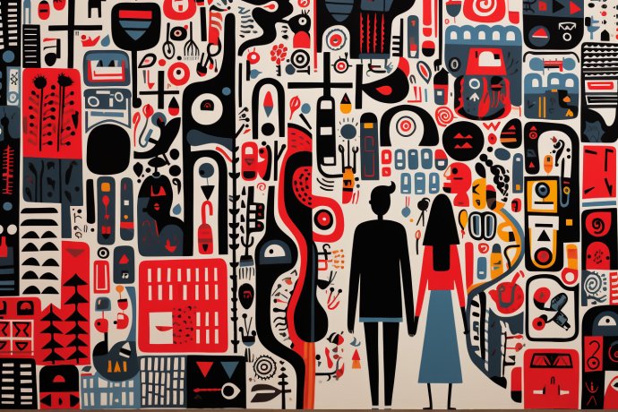 Ilustrácia - F. S. s Midjourney