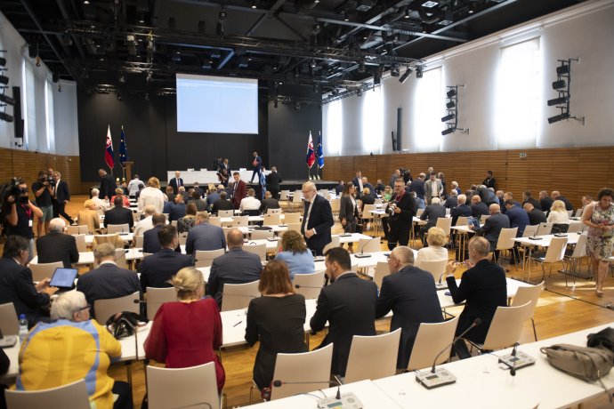 Ülésezne a parlament. Fotó - TASR