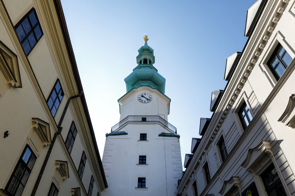 Michalská veža po generálnej obnove. Foto - TASR