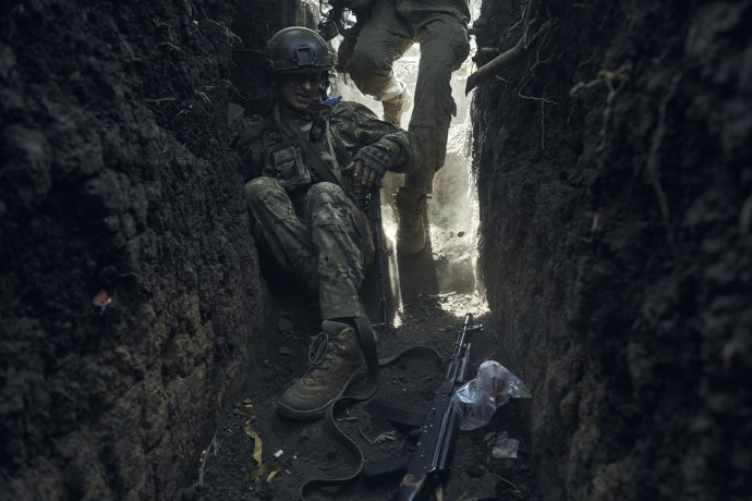 Ukrán katonák. Illusztrációs fotó - TASR/AP