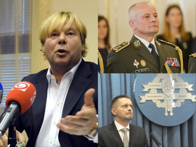 Michal Gučík (naľavo), Ján Balciar (napravo hore) a Ľubomír Skuhra (napravo dole). Foto - TASR; koláž – N