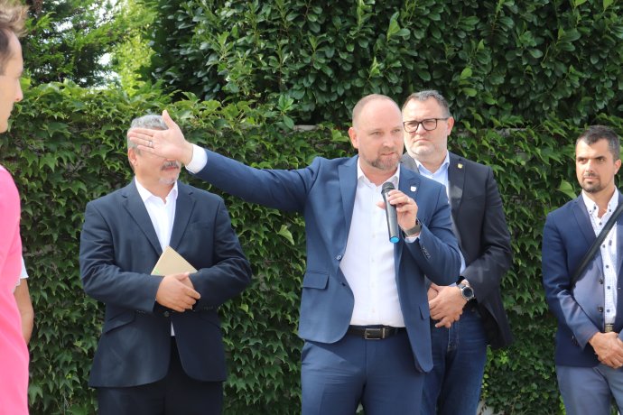 Jozef Viskupič Nagyudvarnokon. Fotó - NApunk