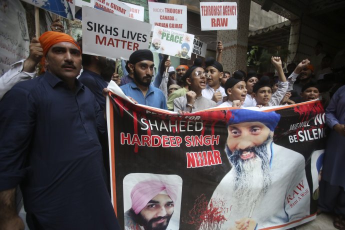 Protest v Pakistane. Foto - TASR/AP