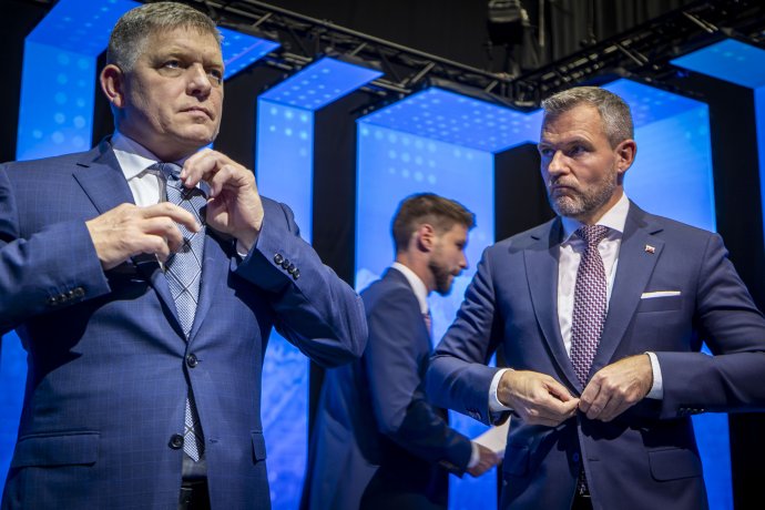 Predvolebná debata lídrov v Joj. Foto N - Tomáš Benedikovič