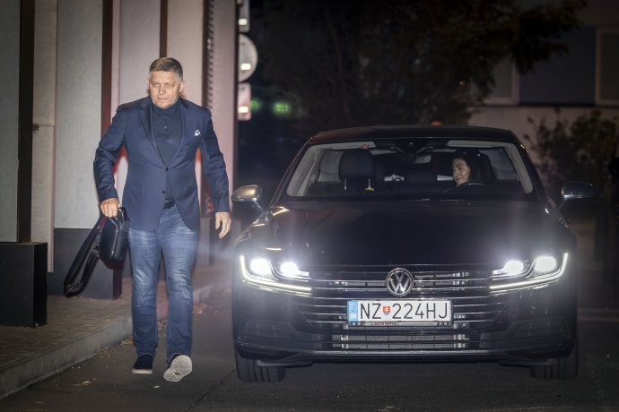 Víťaz volieb Robert Fico. Foto N - Tomáš Benedikovič