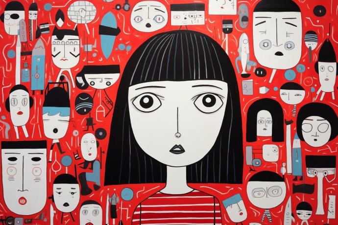 Ilustrácia - F. S. s Midjourney