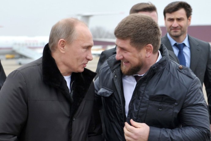 Putyin és Kadirov. Fotó - TASR/AP
