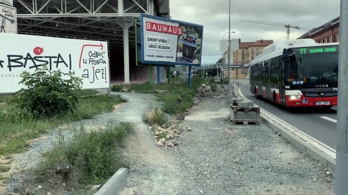 Záber z videa Predieranie sa. Screenshot - Stanislav Biler
