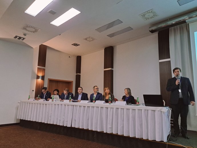 A konferencián Daniel Bútora oktatási miniszter is megjelent. Fotó - NIVAM