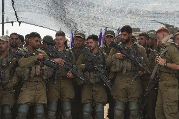 Izraelskí vojaci. Foto - TASR/AP