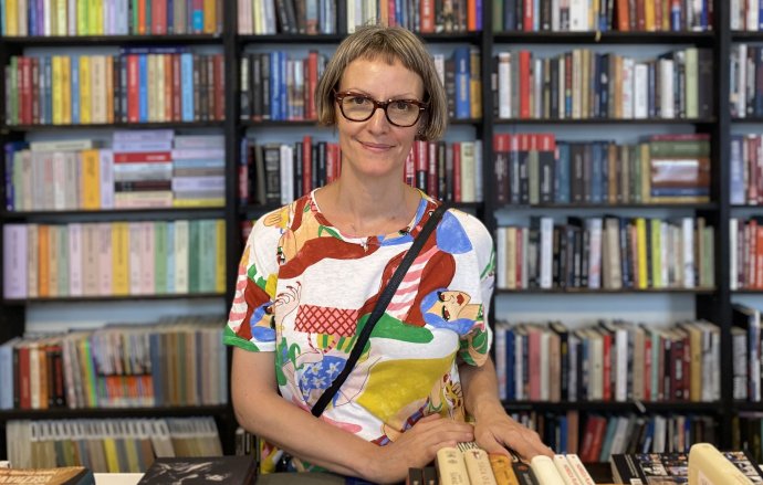 Jana Karšaiová. Foto - Literárna bašta