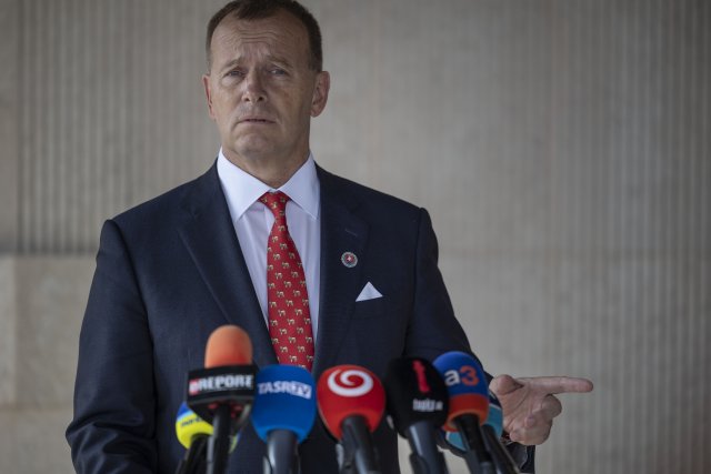 Boris Kollár v čase, keď bol predsedom parlamentu a vyriekol kontroverzné slová o "čurillovskej mafii". Foto N - Tomáš Benedikovič