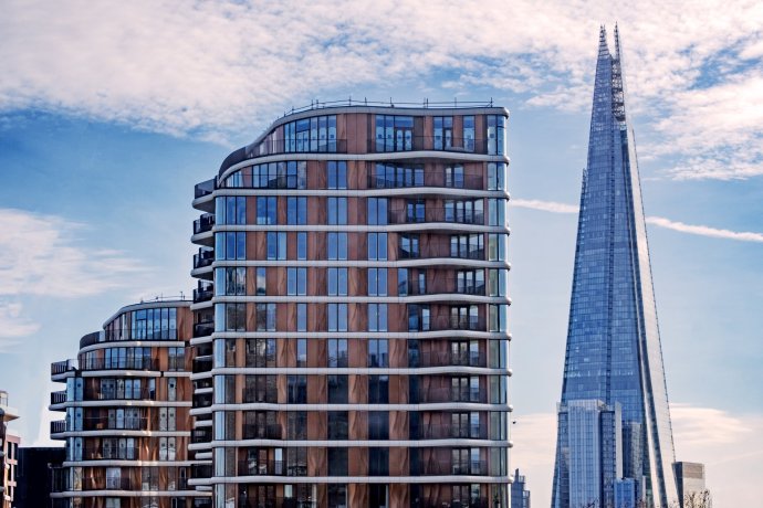 Nové londýnske vežiaky Triptych Bankside slovenského developera JTRE. Foto - JTRE