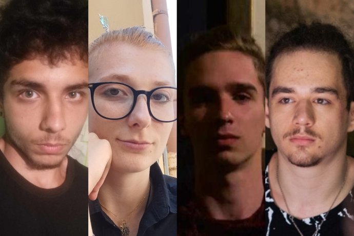 Ferenc, Réka, Gáspár és Áron