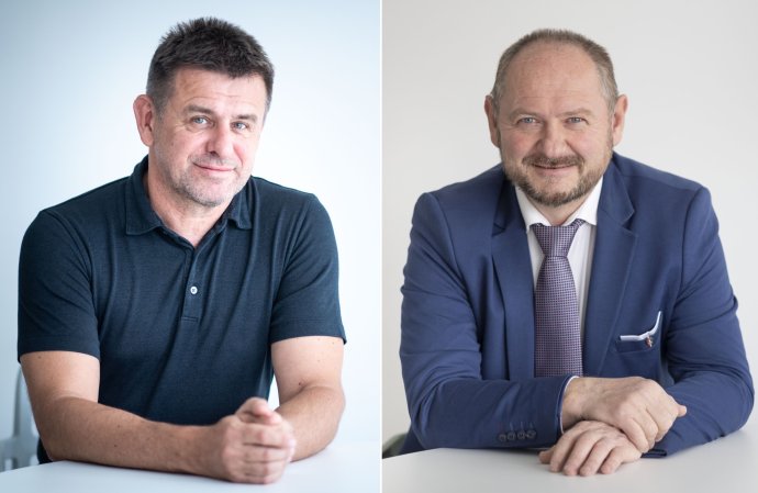 Sólymos László és Simon Zsolt. Fotók - Vladimír Šimíček és Tomáš Benedikovič