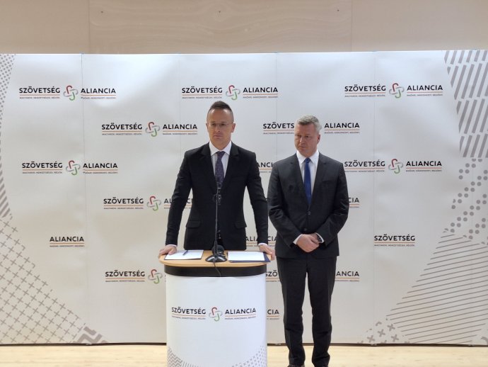 Szijjártó Péter és Forró Krisztián. Fotó – Napunk